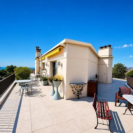 Appartement Penthouse Vue Terrasse 300 M2 Nice